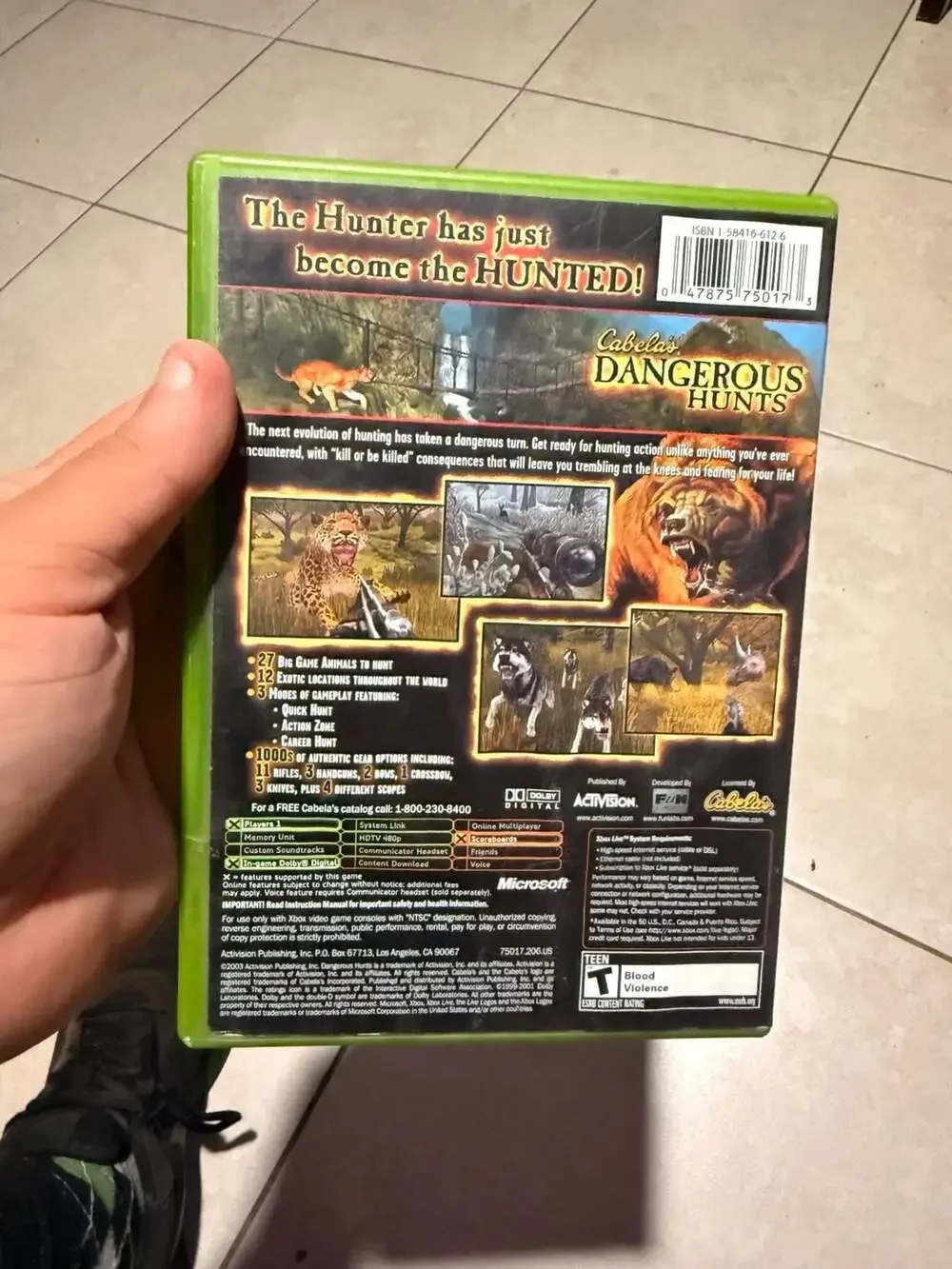 Cabela's Dangerous Hunts - Xbox